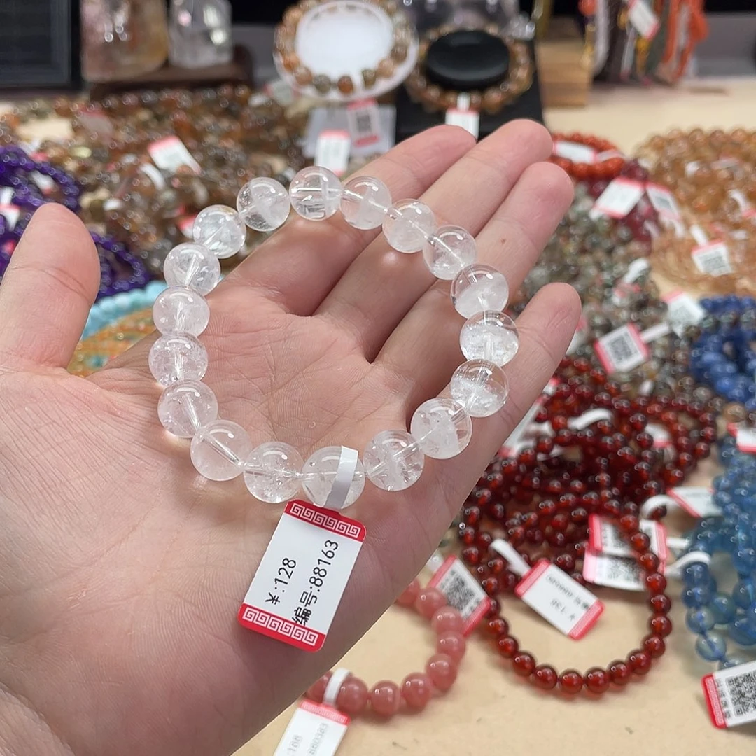 水晶手链未镶嵌白幽灵11.2mm