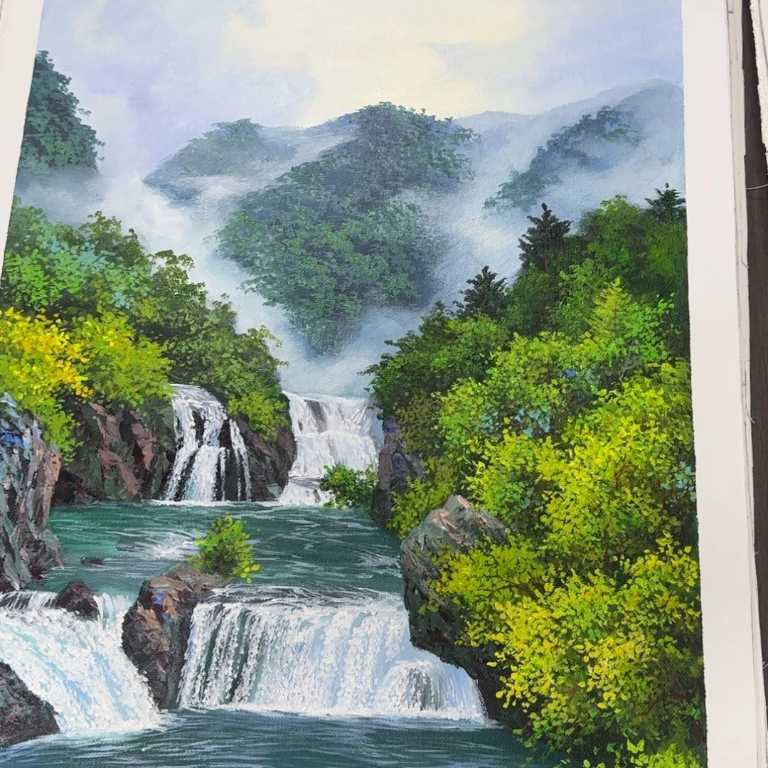 油画加油加油加油努力加油加油