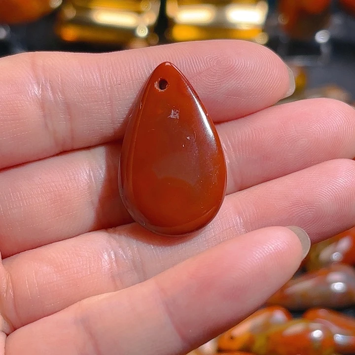 玛瑙/玉髓吊坠(不含链)未镶嵌