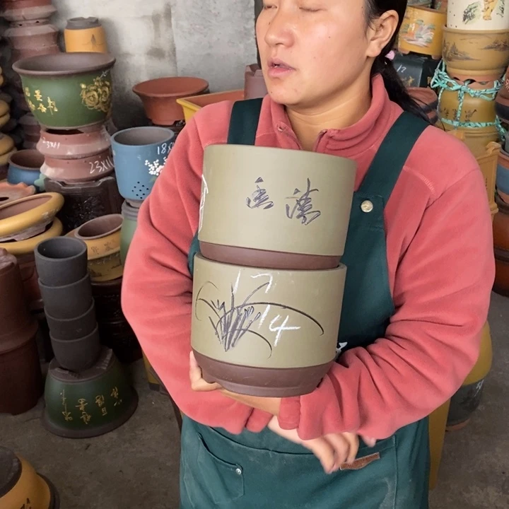 紫砂花盆紫砂花盆盆栽花卉苗木种植