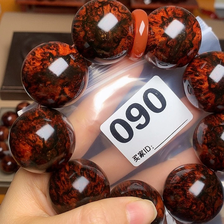 花梨木类手串/手链老挝花梨3.0