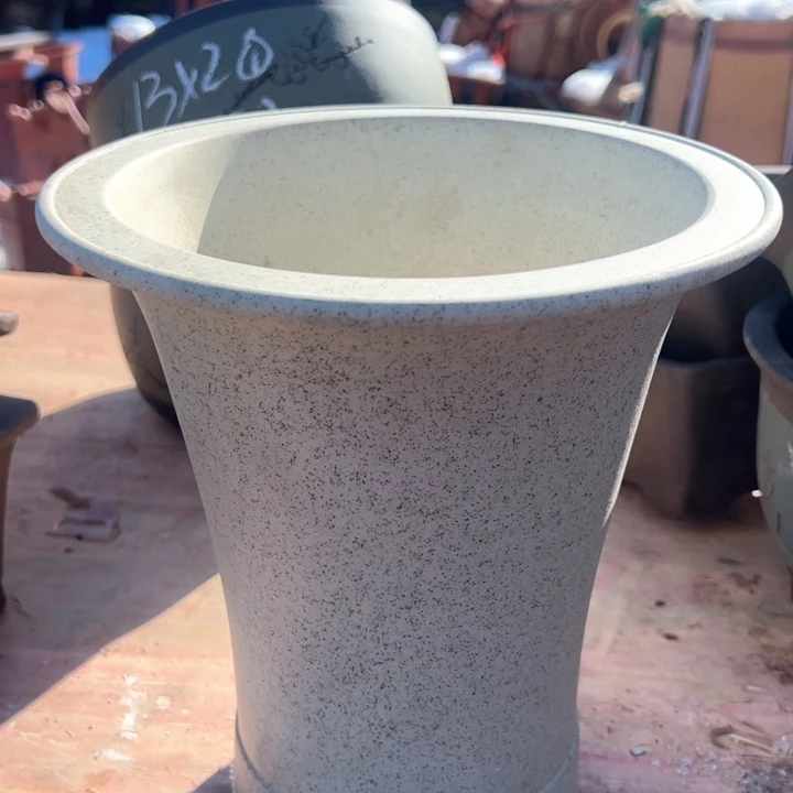 红陶紫砂兰花盆无暇