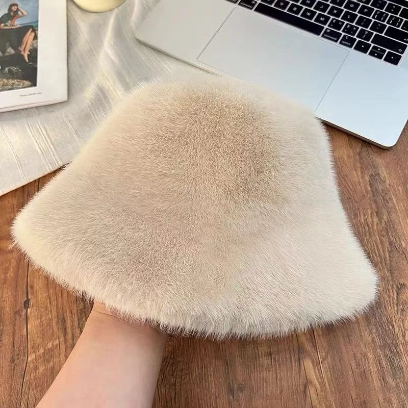 【云想悦来-暖耳噙香】中式冬季保暖防风帽子4585