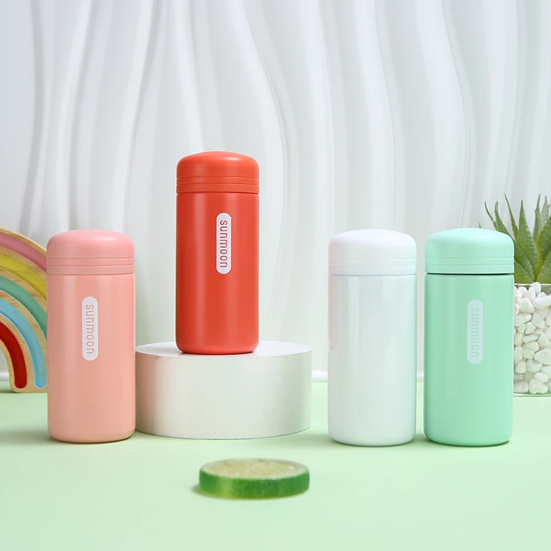 时尚迷你保温杯出差旅行女生小巧户外口袋杯儿童上学学生水杯