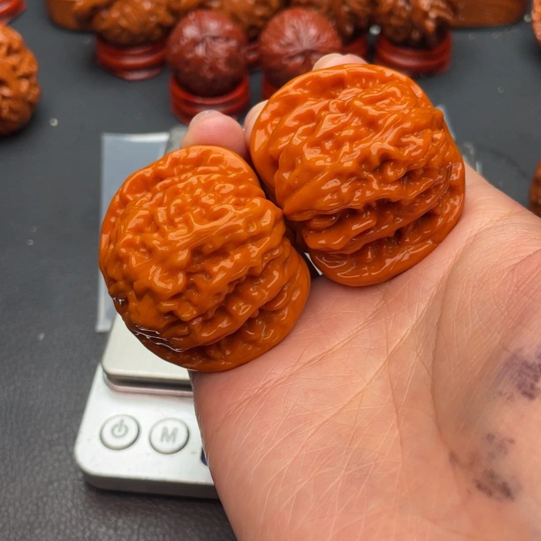 文玩核桃把件四座楼