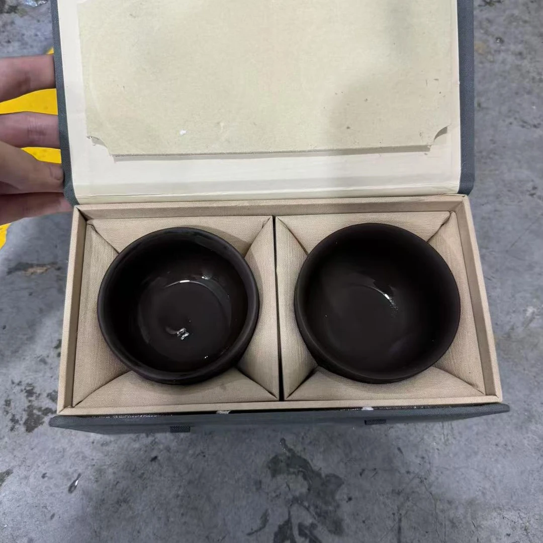 【闪购商品】龙凤呈祥变色紫砂主人杯[不带礼盒]