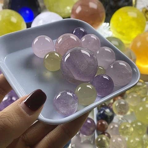 水晶珠宝半成品未镶嵌老*水晶2号