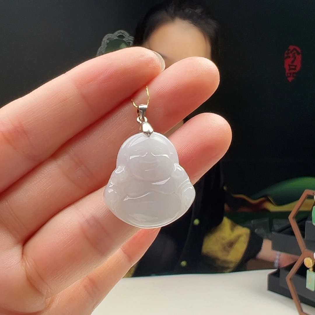 银S925镶嵌翡翠耳饰