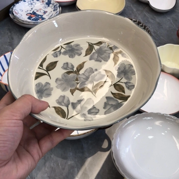 陶瓷微瑕盘碗碟介意勿拍