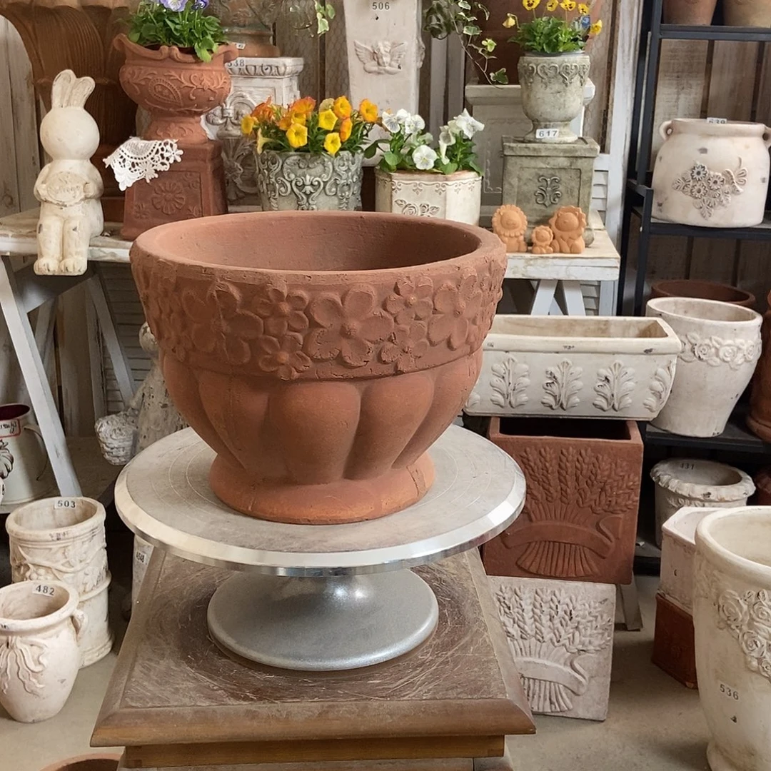 花朵盆口25内21.5高18