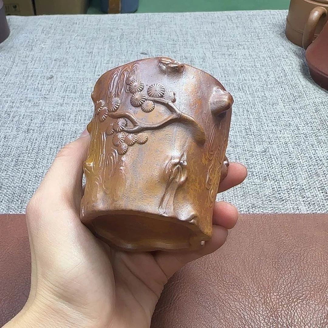 茶壶紫砂民间手艺人全手工制作