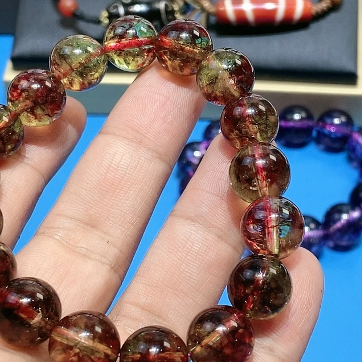 烟晶手链未镶嵌41男女同款