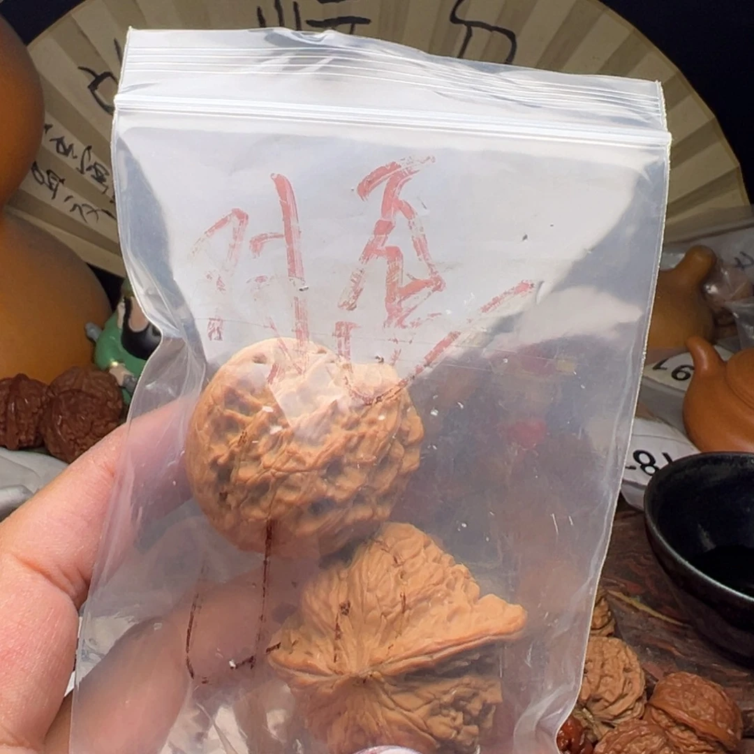 文玩核桃把件今天