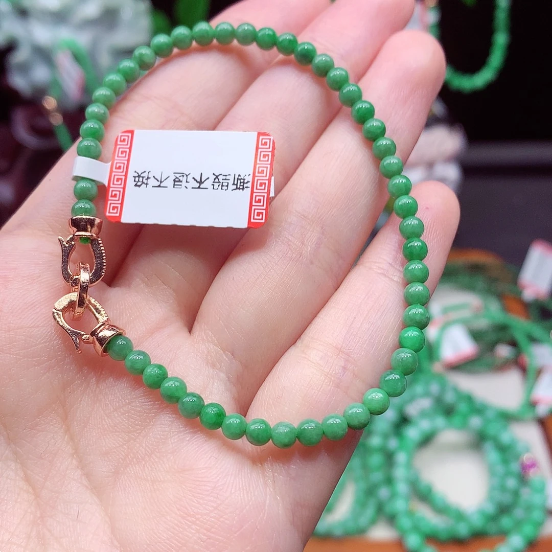 翡翠未镶嵌手链翡翠