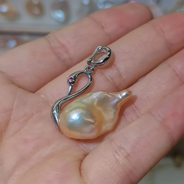 吊坠(不含链)未镶嵌淡水珍珠