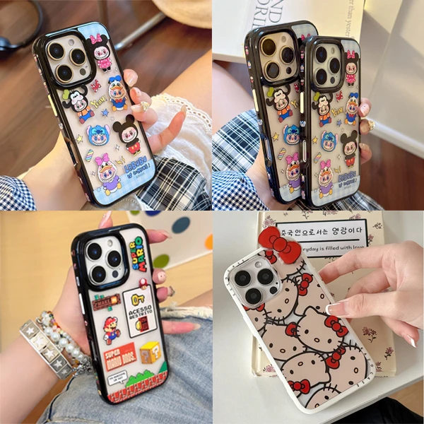 【第二件0元】imd圆边气囊太空壳适用于苹果16/15/14promax全包防摔