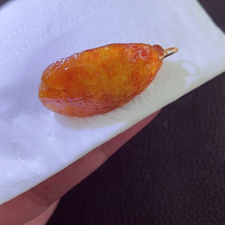 翡翠18K金镶嵌颈饰翡翠