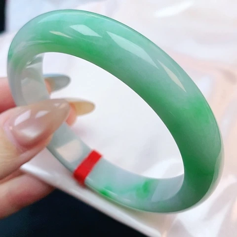 未镶嵌手镯翡翠58圈口882935