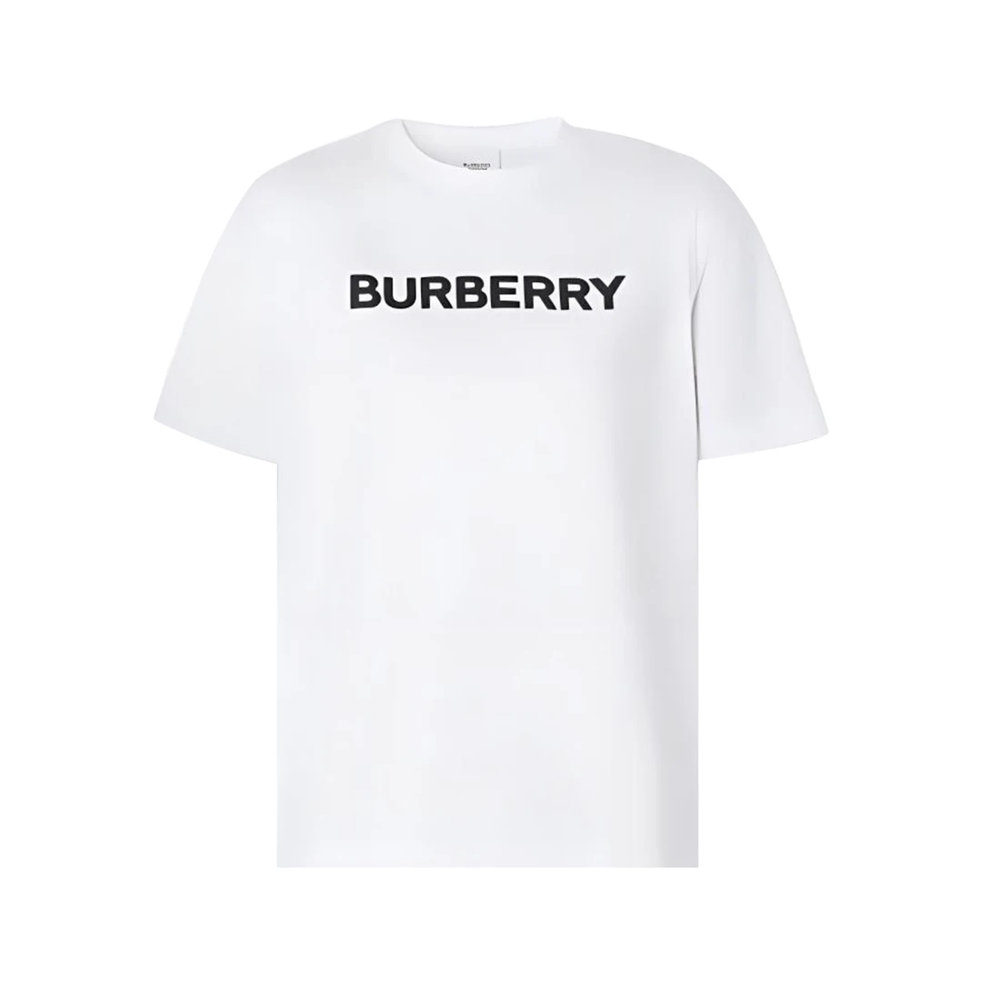 Burberry博柏利 字母徽标印花短袖套头 T恤 女款 白色8080325/BCJ