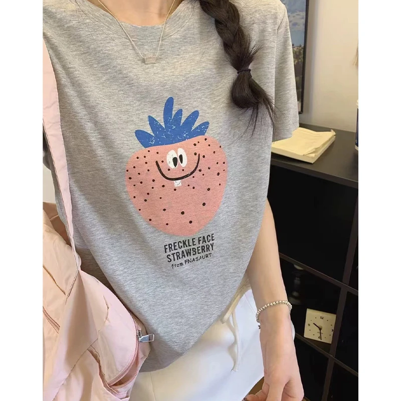 【大草莓T】减龄卡通可爱短袖T恤