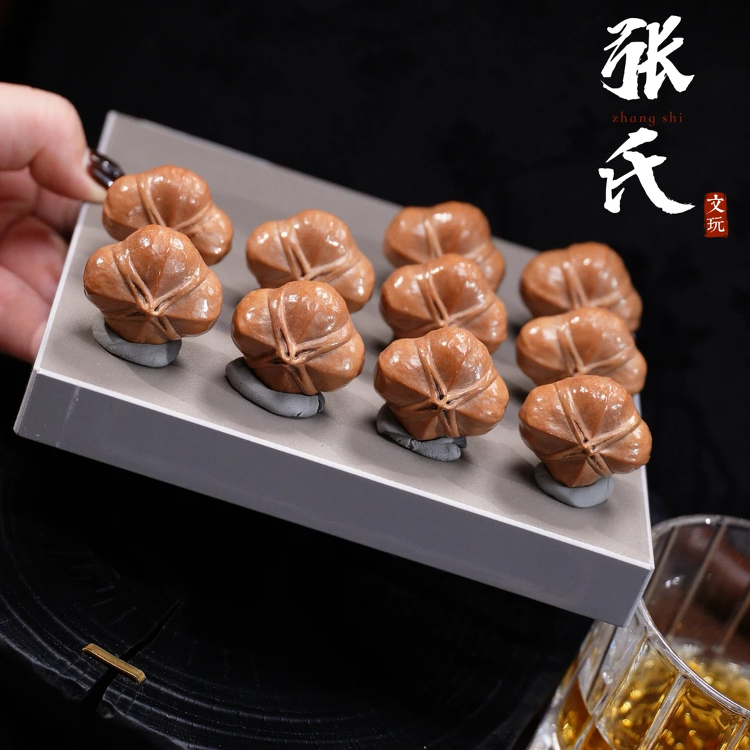 官方补贴专用链接【张氏文玩】《愤怒的小鸟》四花原皮橄榄核精挑矮桩