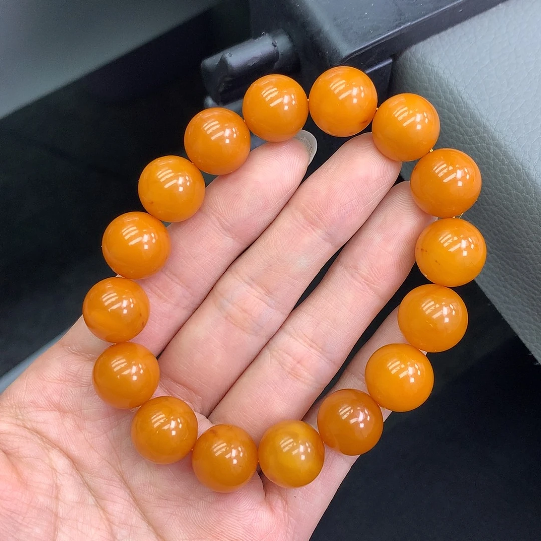 琥珀未镶嵌珠宝奇石13mm➕