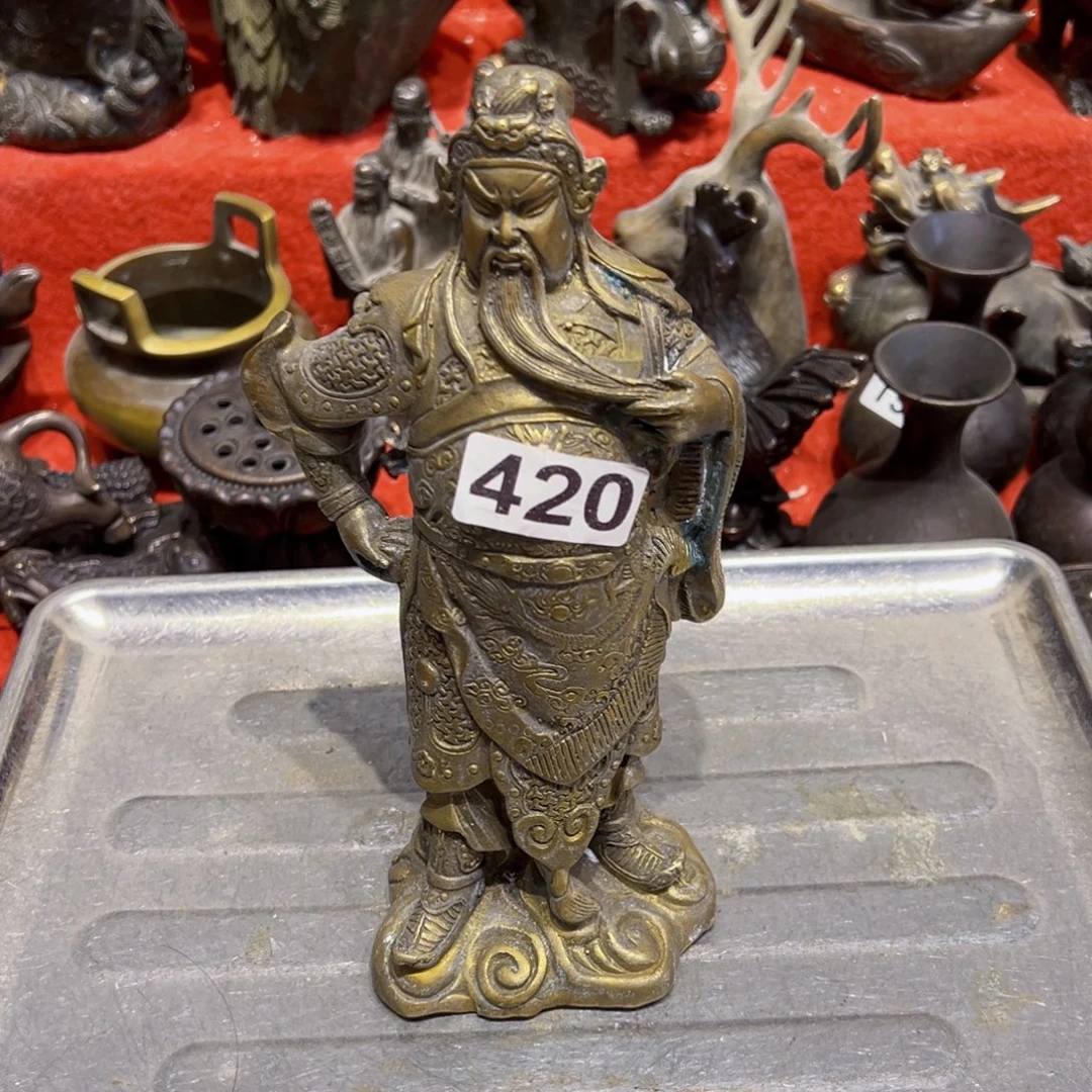 黄铜摆件，文房摆件