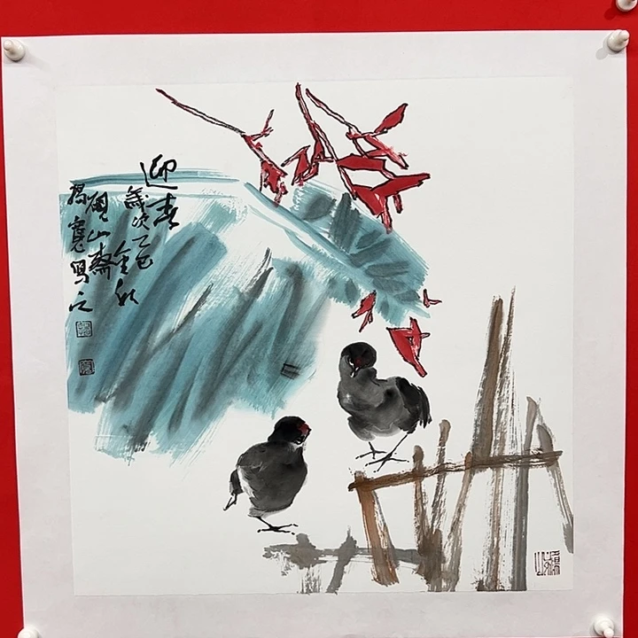 国画揭宽老师精品之作。