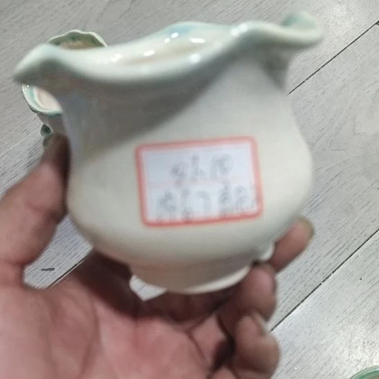 微瑕陶瓷花盆满12包邮