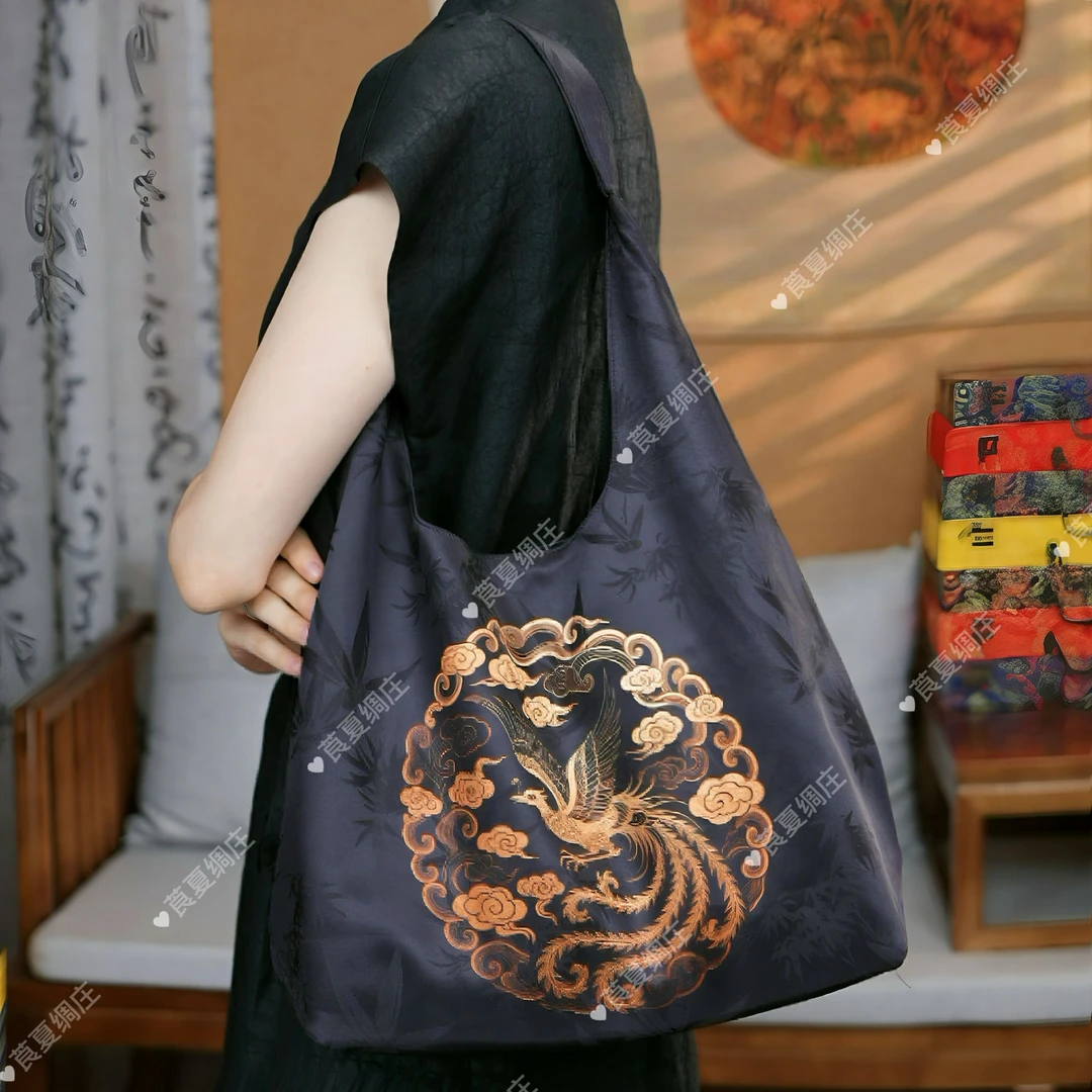 【新瑞大包】香云花萝包女大包设计手工包38*24单肩