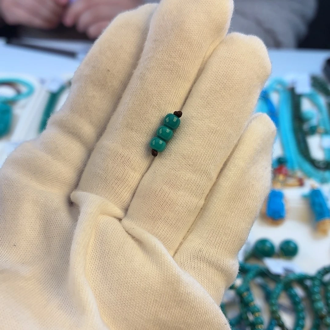 绿松石未镶嵌挂件4.6mm