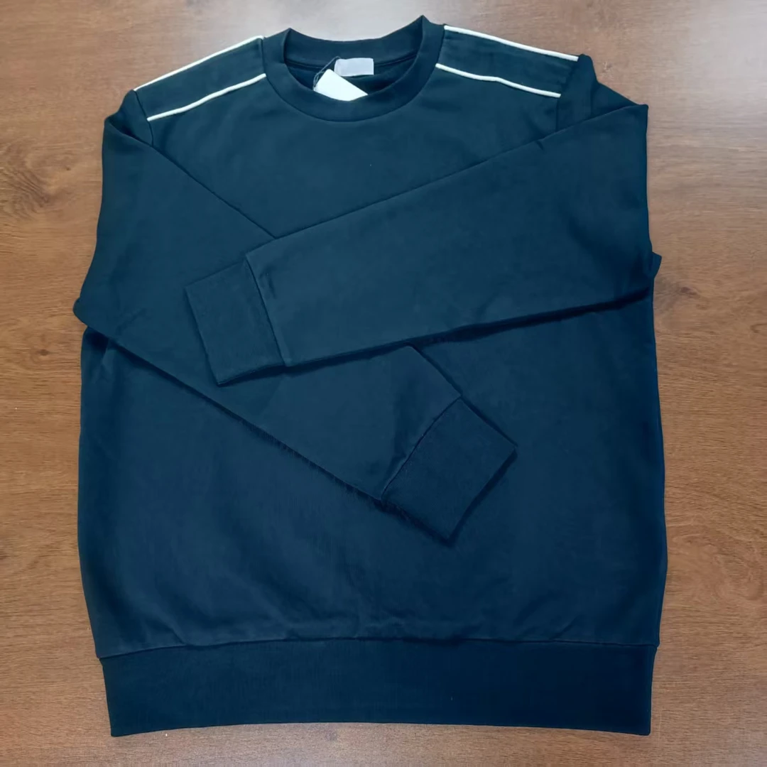 M日常肩膀拼接圆领常规卫衣休闲套头款秋冬（卡码拍小）