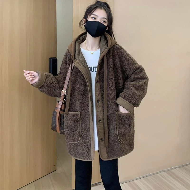 外套女秋冬2025年新款爆款高级感超好看摇粒绒加厚棒球服上衣休闲