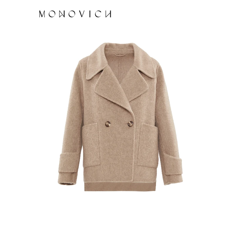 【商场同款】绵羊毛81.3% 大衣8442280665