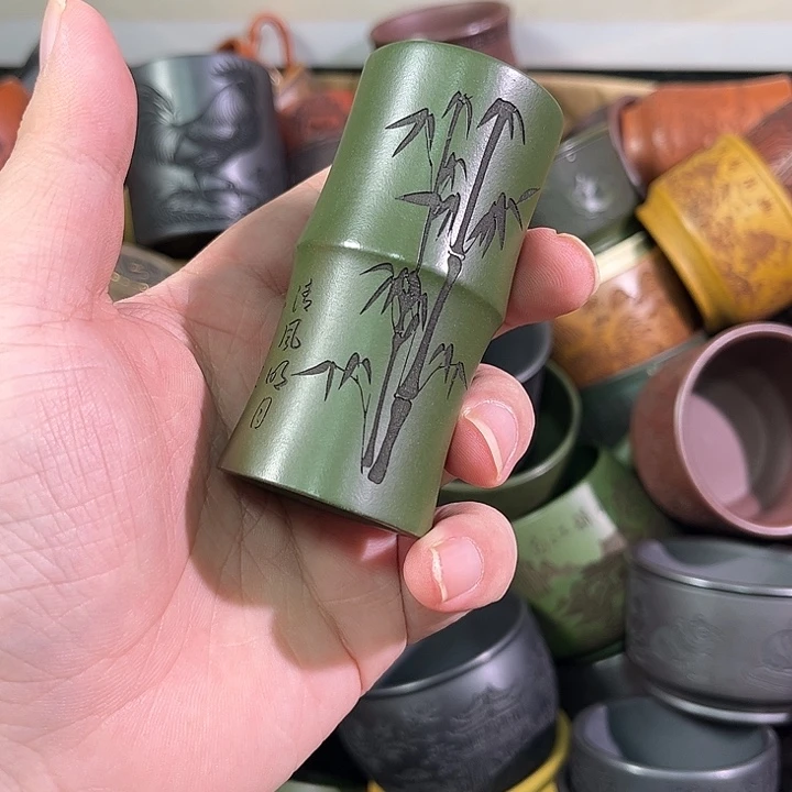 茶杯紫砂全手工紫砂主人杯