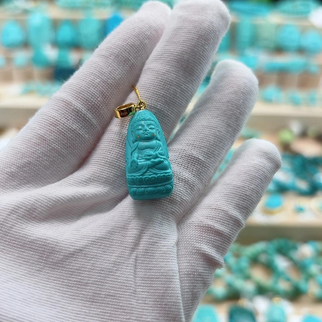 绿松石未镶嵌珠宝奇石