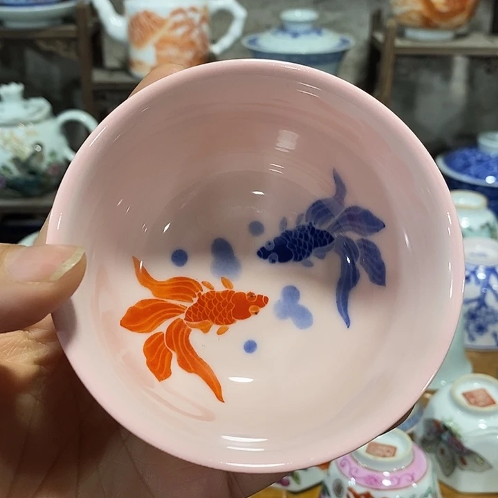 摆件景德镇陶瓷博物室收藏家