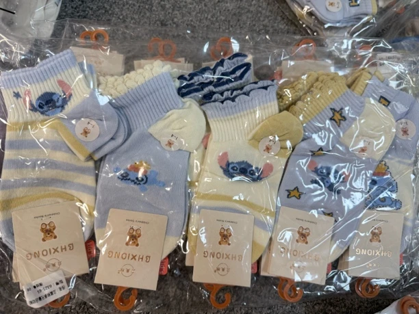 星玥儿童袜子夏季卡通