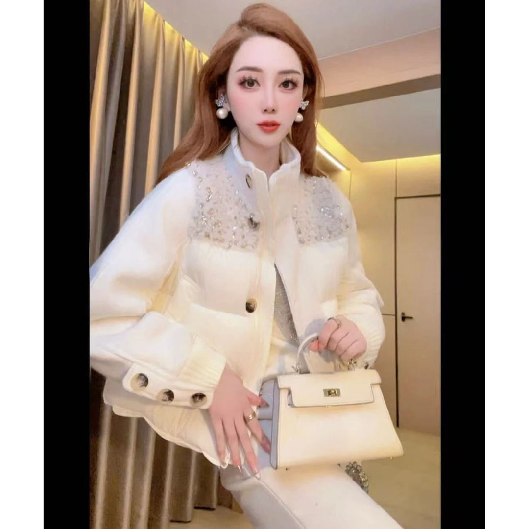 【冰雪庄园】重工轻奢设计师冬季绒羽服
