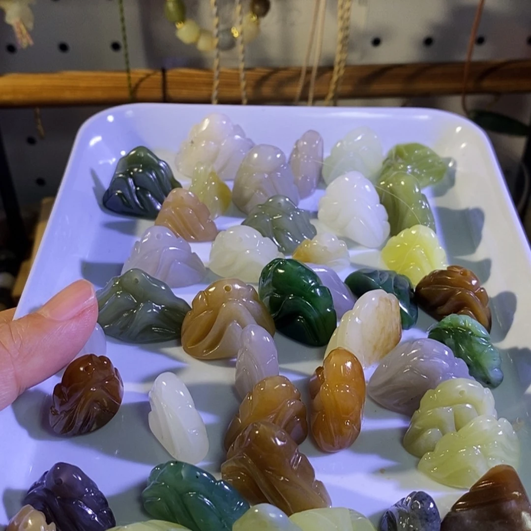 和田玉未镶嵌手链微瑕发二打包优先