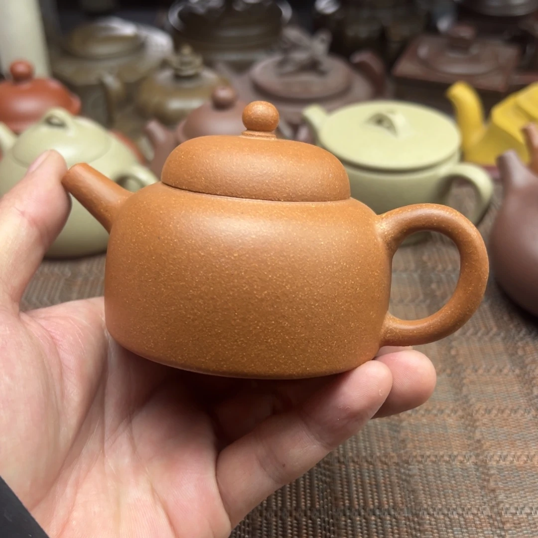 紫砂茶壶宜兴原矿紫砂150毫升容量