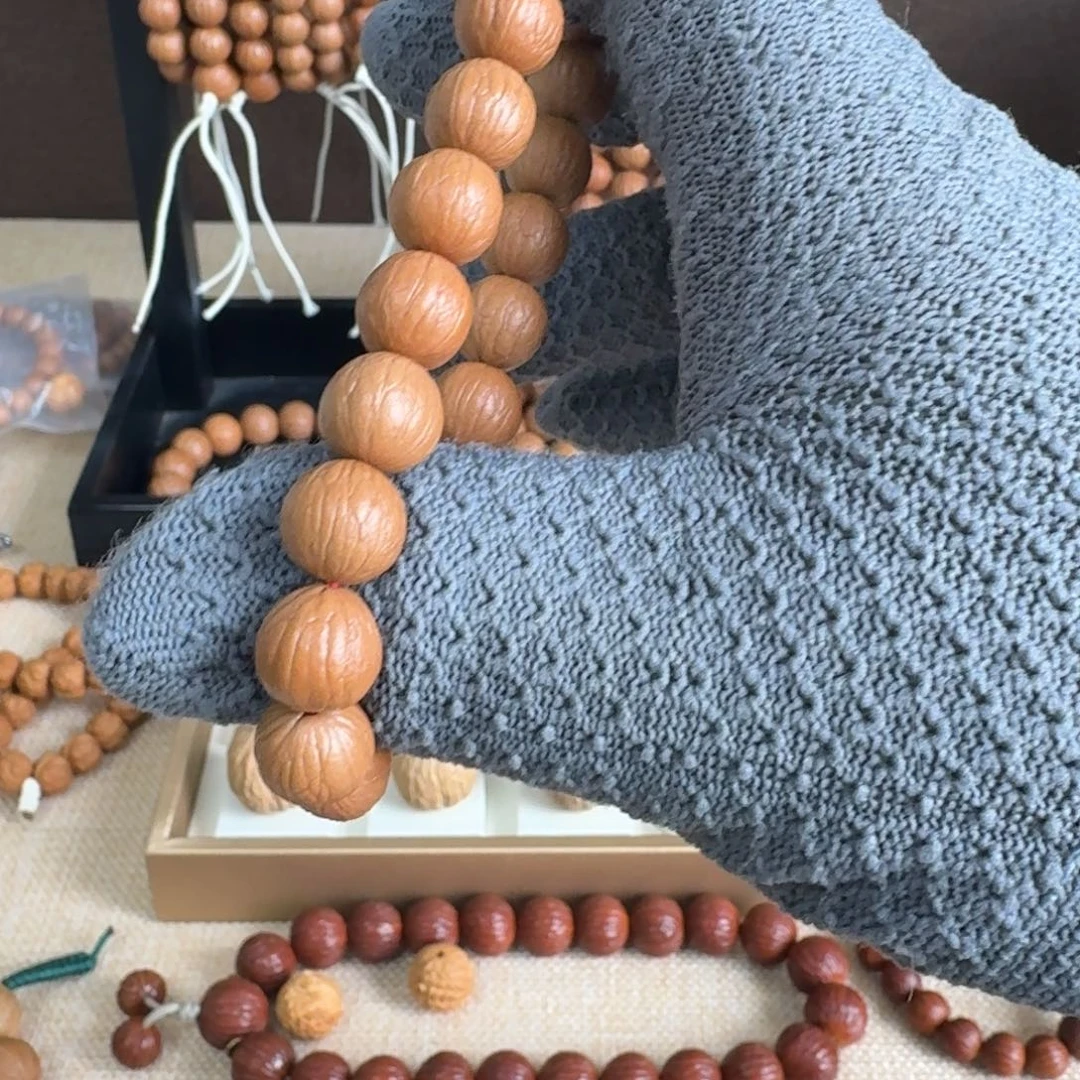 核桃手串/手链11三维聚宝盆sss