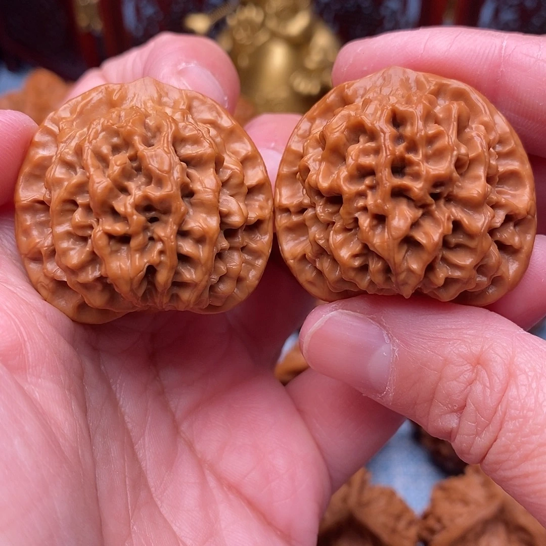 文玩核桃把件全品毕业秦闷手捻绝配35尺