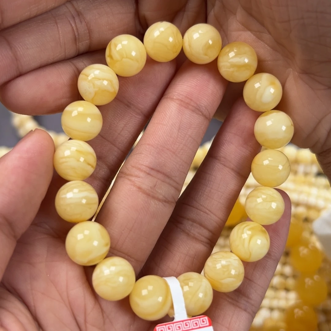 未镶嵌琥珀手链14.3手串