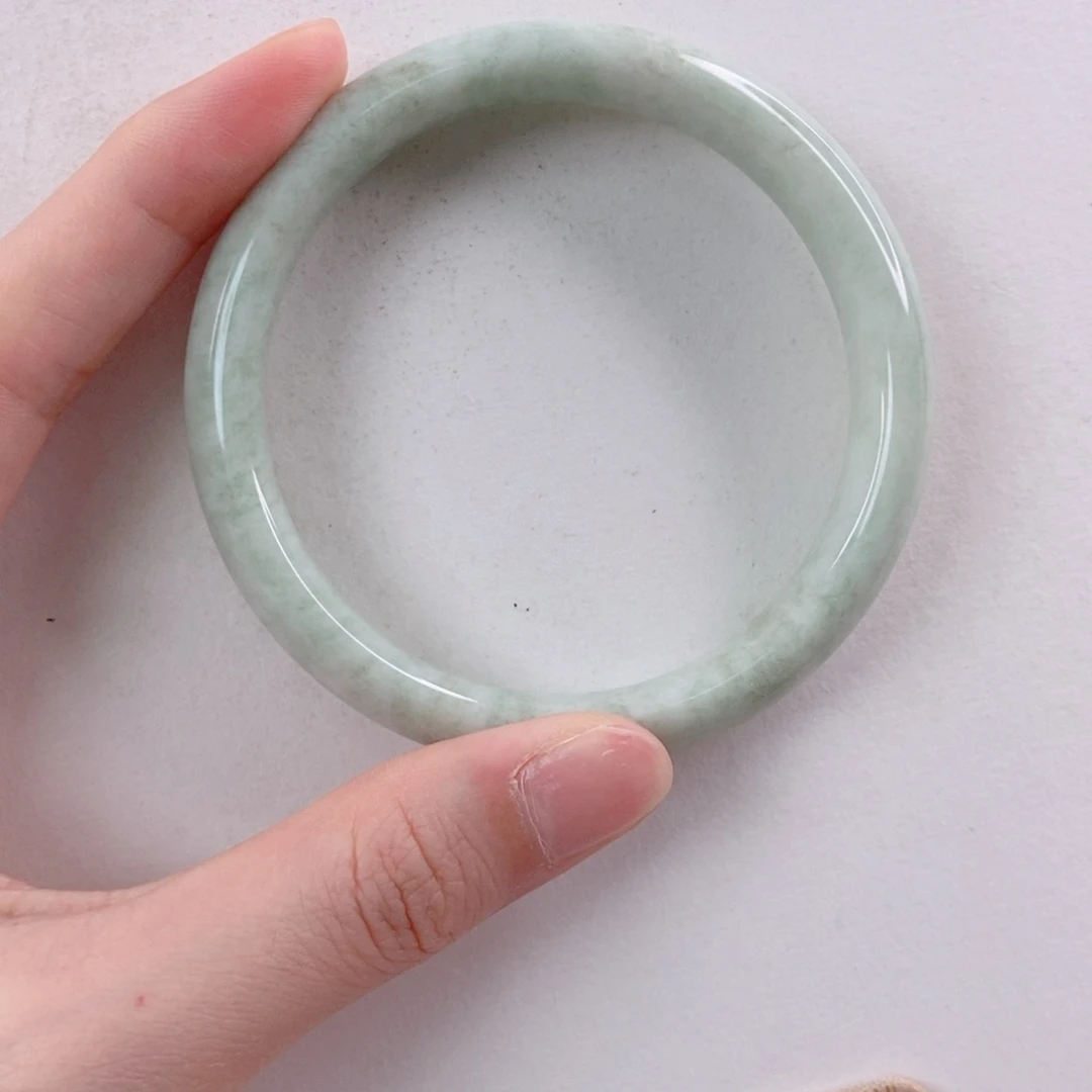 蓝田玉（蛇纹石化大理石玉）手镯未镶嵌