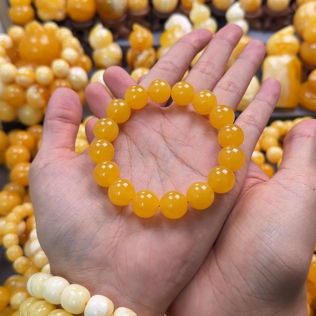 小****琥珀未镶嵌珠宝奇石