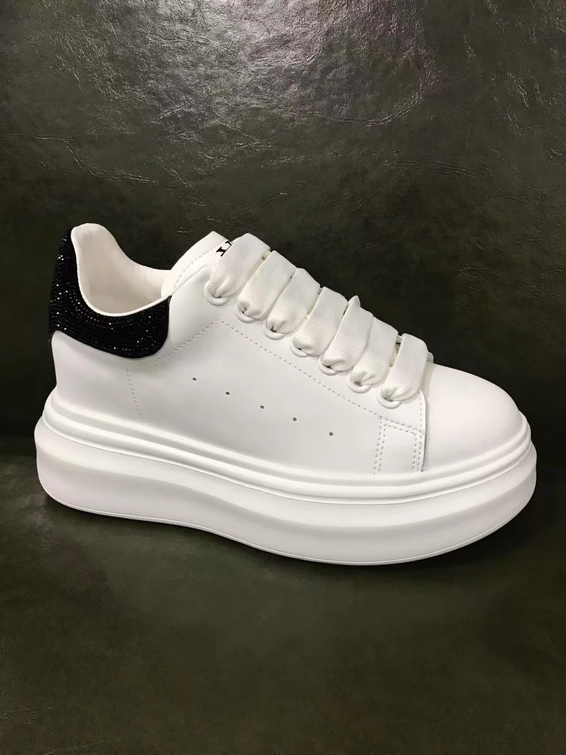 增高8CM公分2025经典白色麦昆升级款百搭休闲鞋R043D