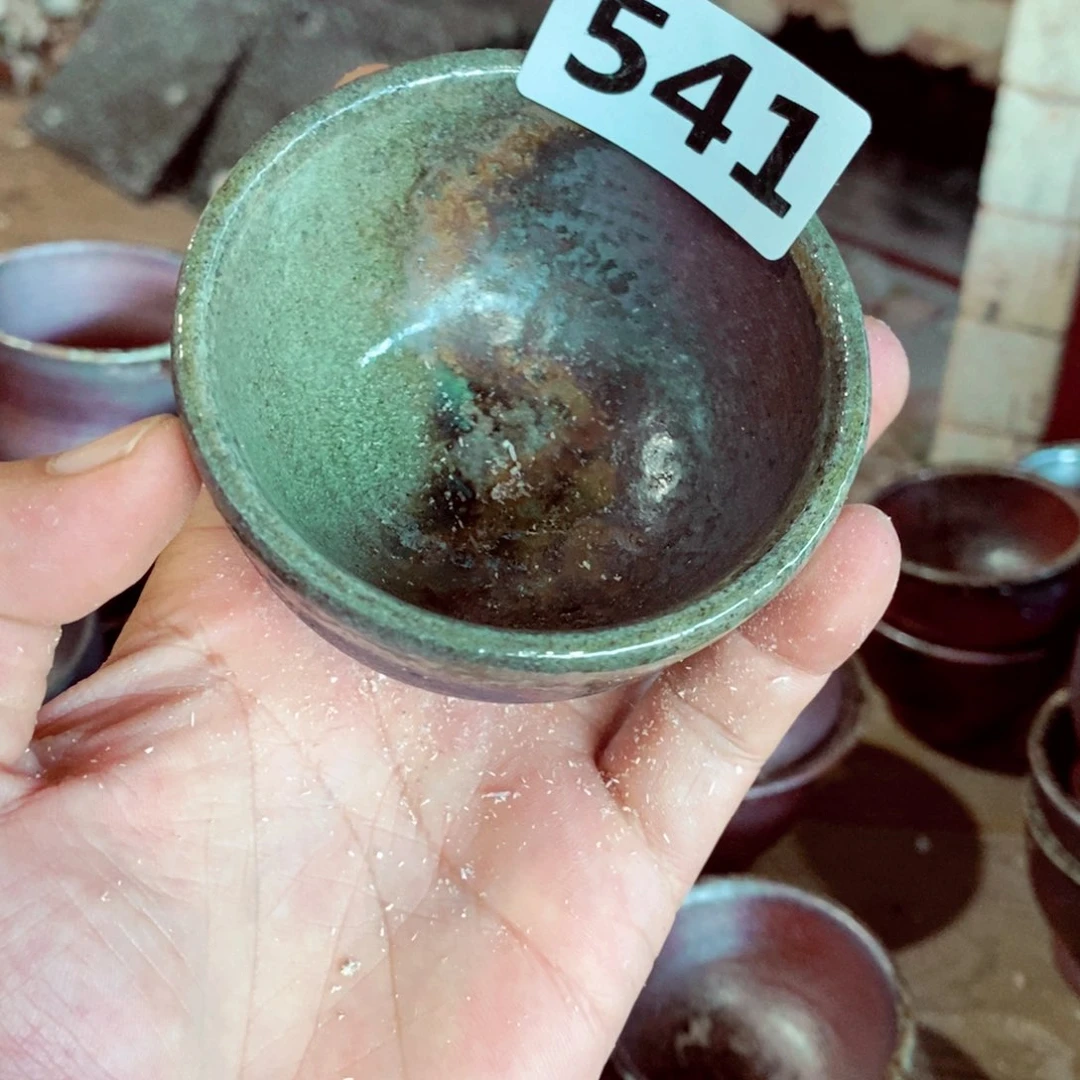柴烧茶具陶瓷杯子