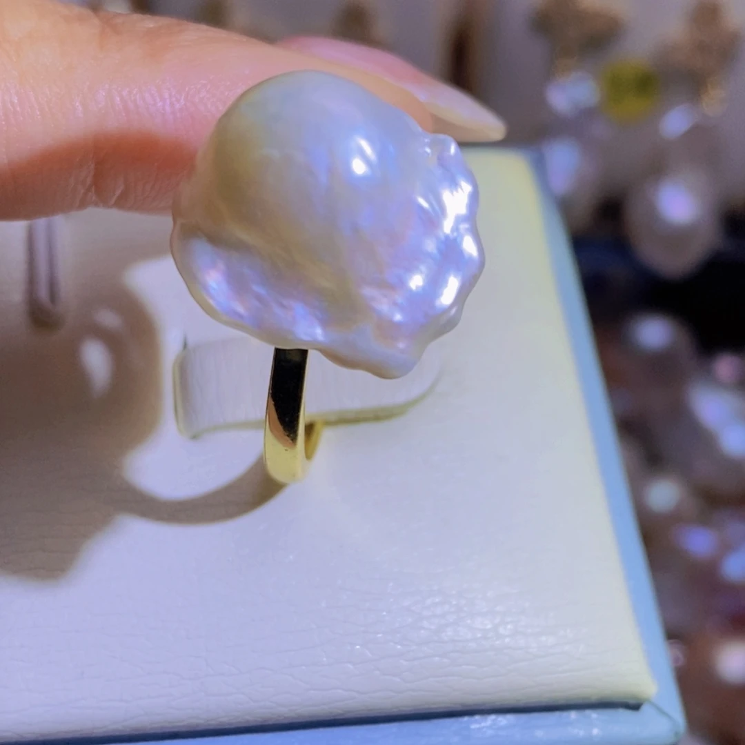 合金淡水珍珠天然淡水珍珠微瑕