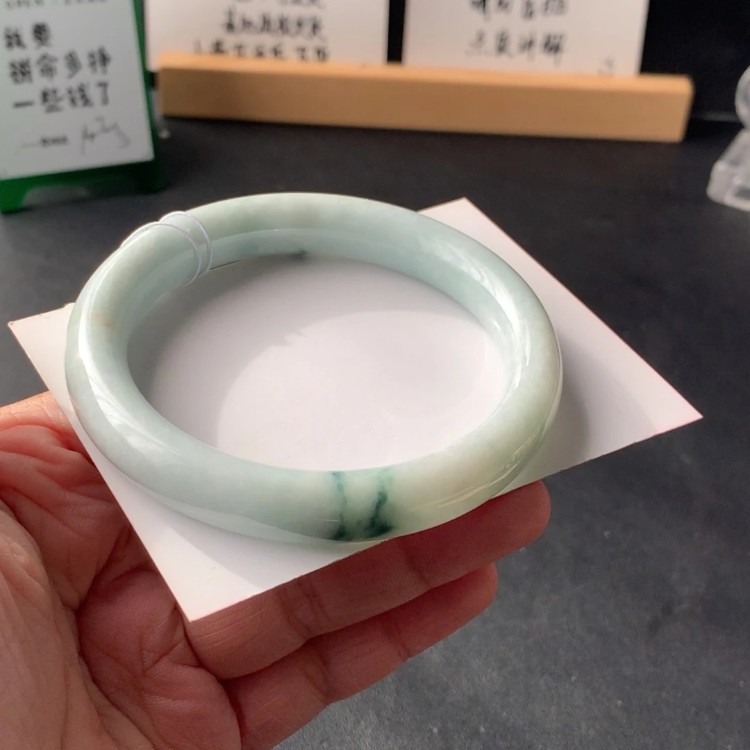 翡翠未镶嵌手镯19号60.7-11.5-9.5